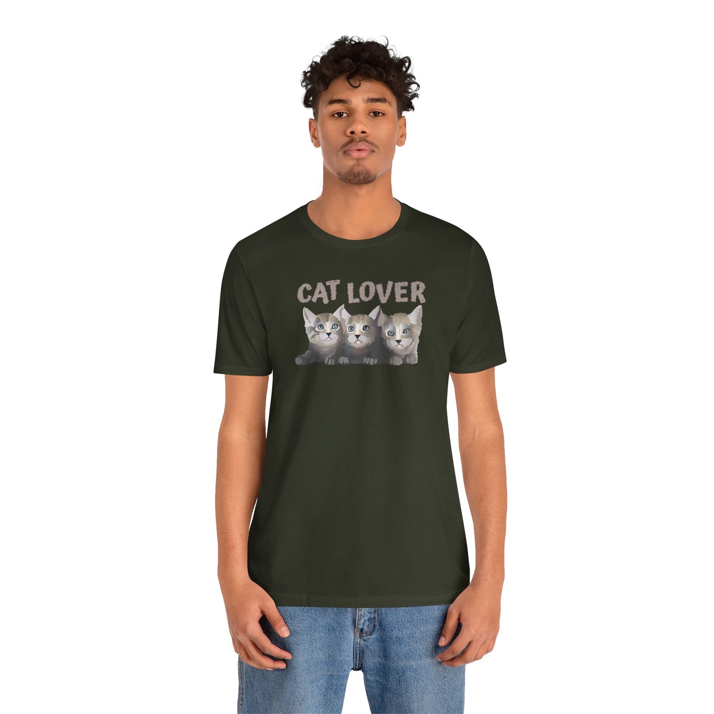 Cat Lover | Unisex Cotton Short Sleeve T-Shirt