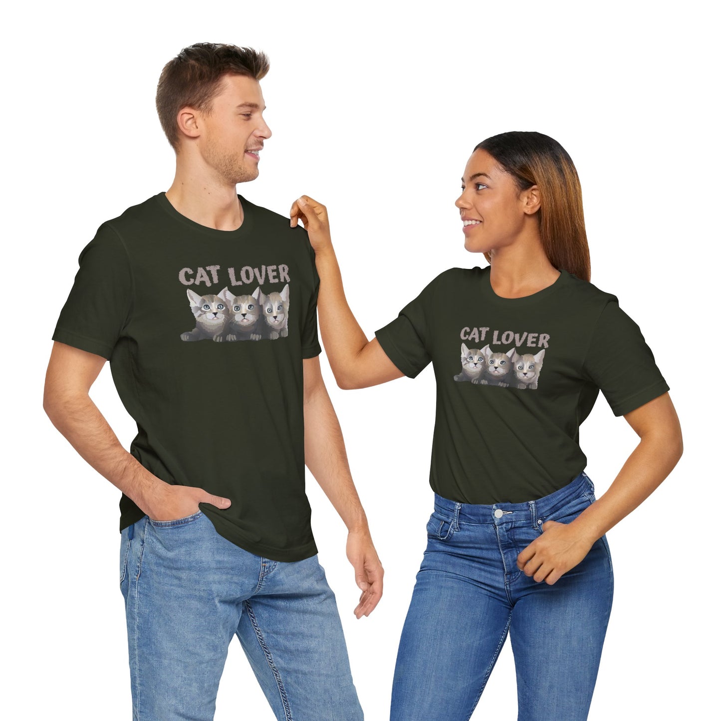 Cat Lover | Unisex Cotton Short Sleeve T-Shirt