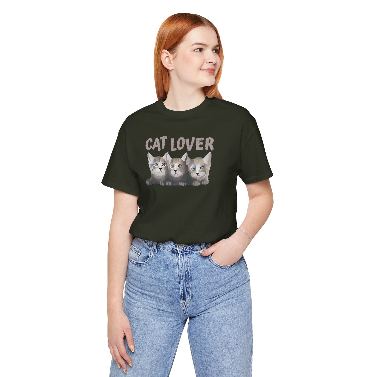 Cat Lover | Unisex Cotton Short Sleeve T-Shirt