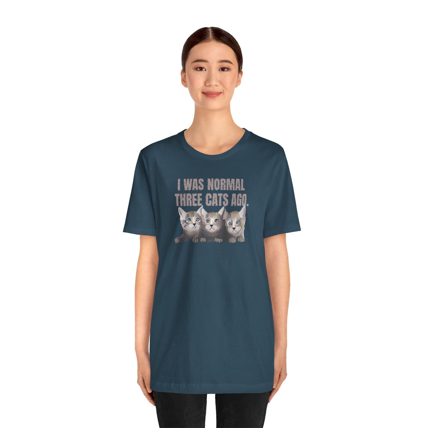 Funny Cat Lover Tee | Unisex Cotton Short Sleeve T-Shirt