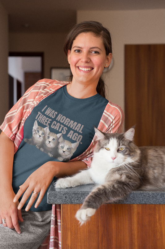 Funny Cat Lover Tee | Unisex Cotton Short Sleeve T-Shirt