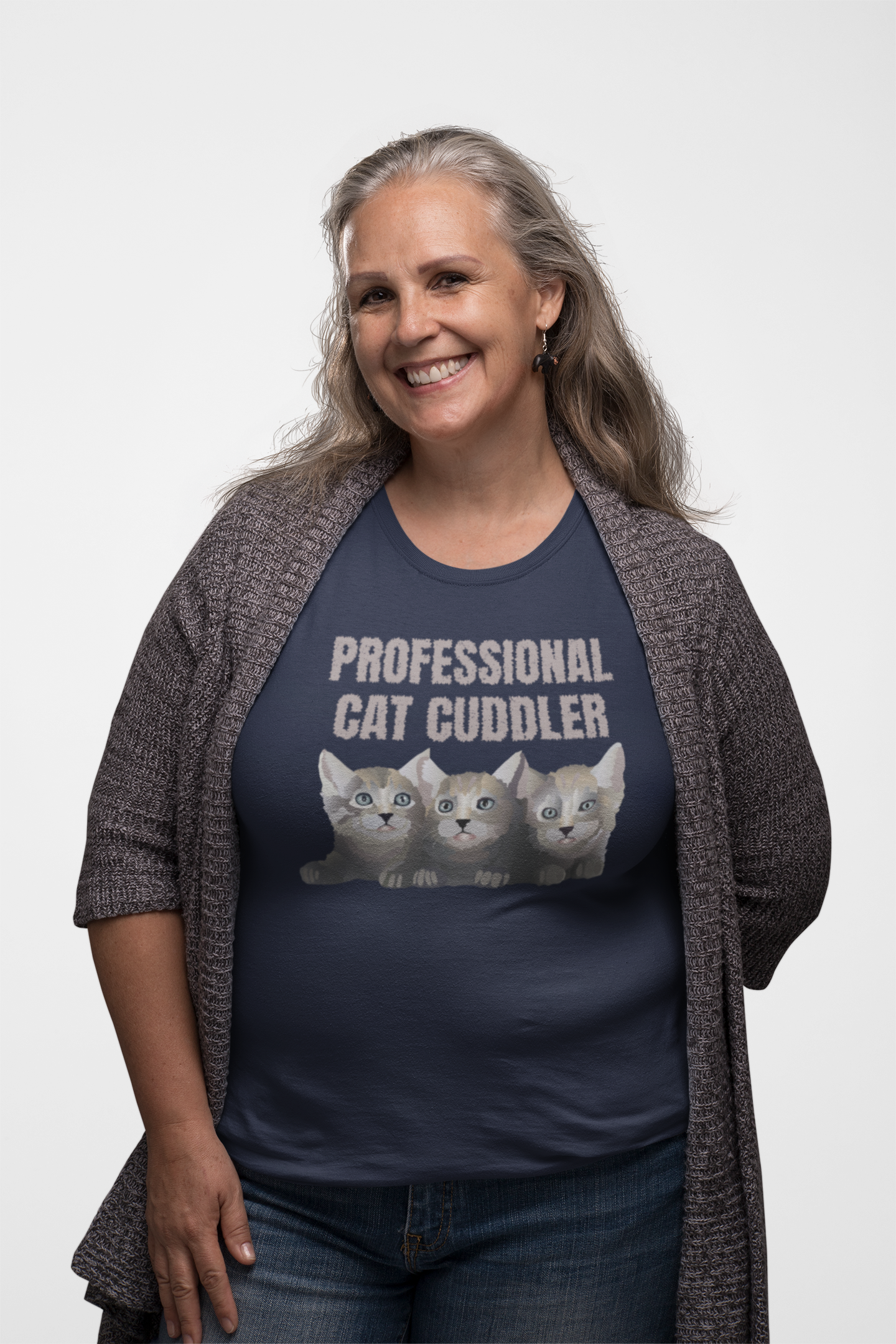 Cat Cuddler Tee | Unisex Cotton Short Sleeve T-Shirt