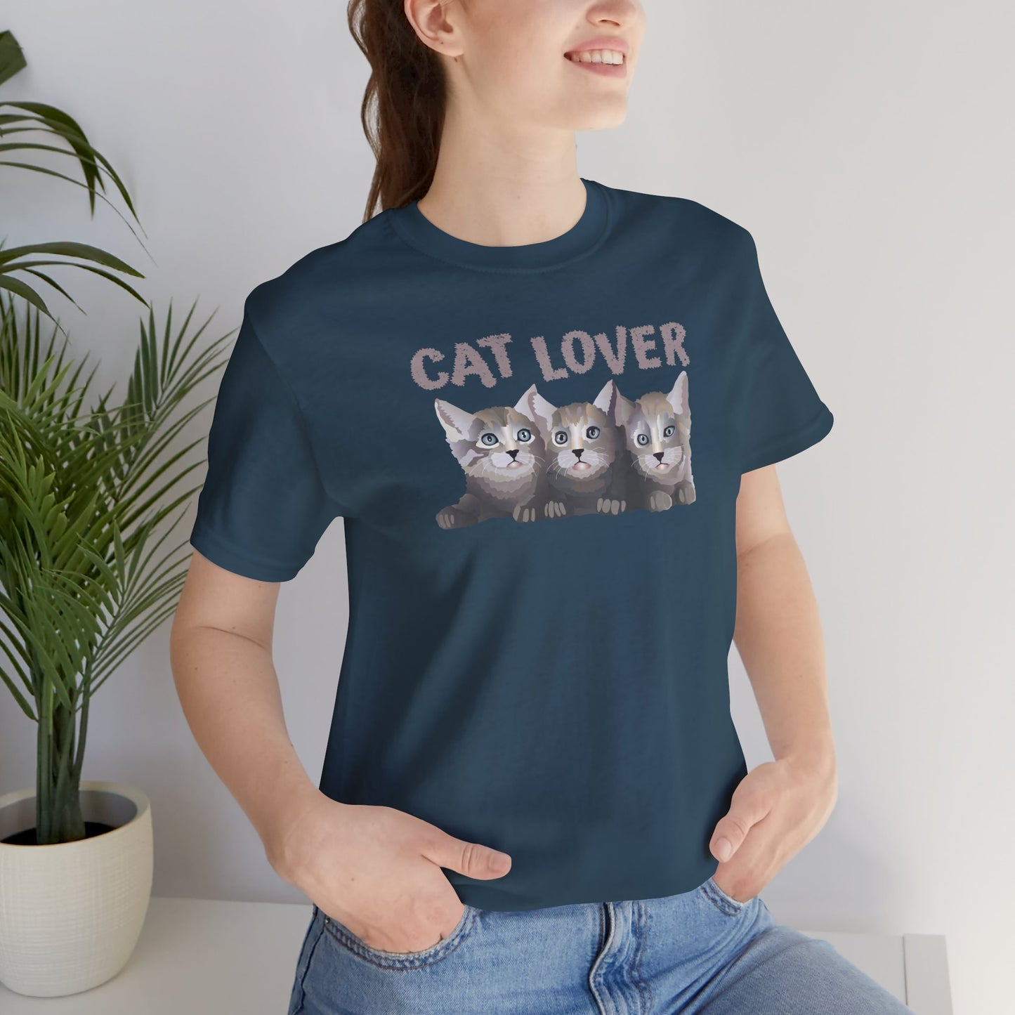 Cat Lover | Unisex Cotton Short Sleeve T-Shirt